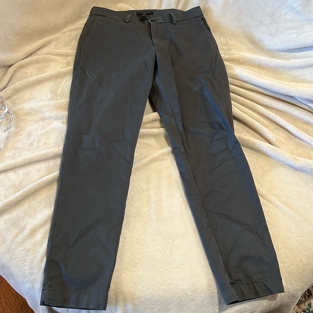 Banana Republic Dark Grey Slim Fit Dress Pants